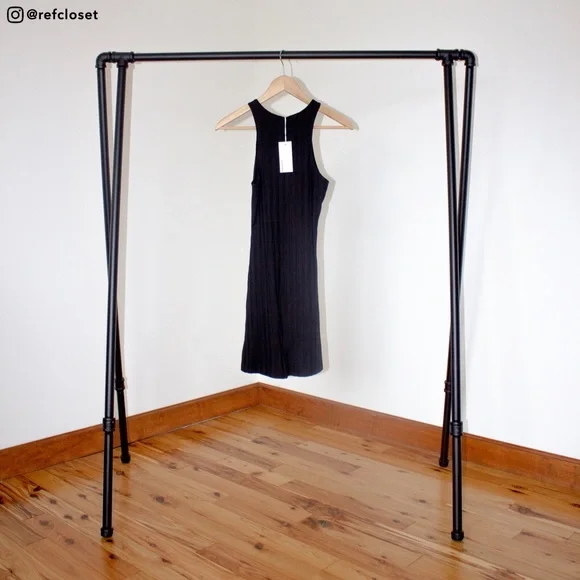 Reformation Mel Dress (Black) - Picture 3 of 4